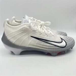 Nike Zoom Air Vapor 1 Elite Men's Football Cleats White Gray Size 8.5 FB3288-100